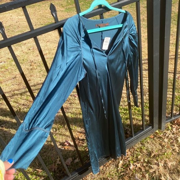 A Common Thread Silk Dress NWT - Picture 4 of 10